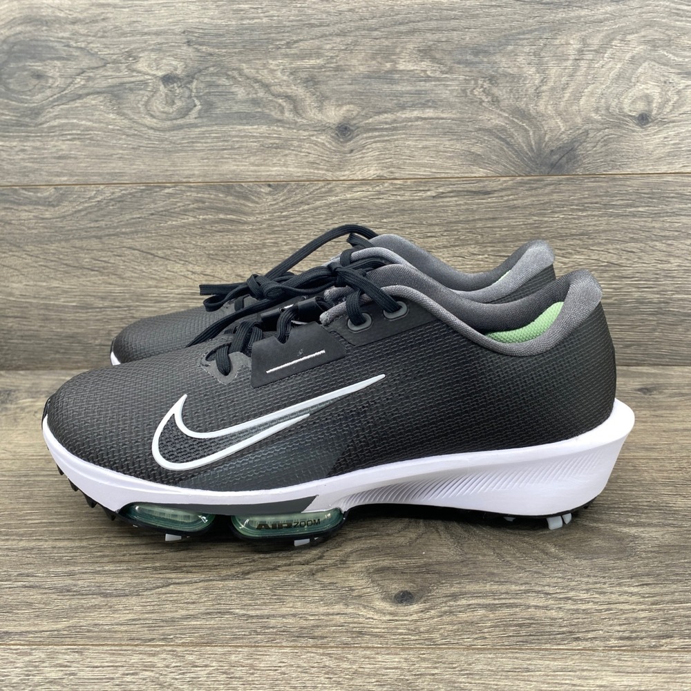 Nike Air Zoom Infinity Tour 2 Next% Golf Shoes Mens 10 Black White FD0217-002